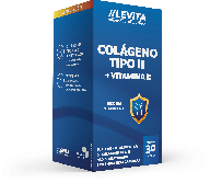 COLAGENO TIPO II + VITAMINA E LEVITA  250MG C/ 30 CAPS